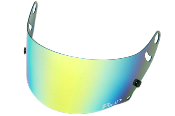 Fm-v mirror coating visor GOLD LIGHT SMOKE shield CK-6S