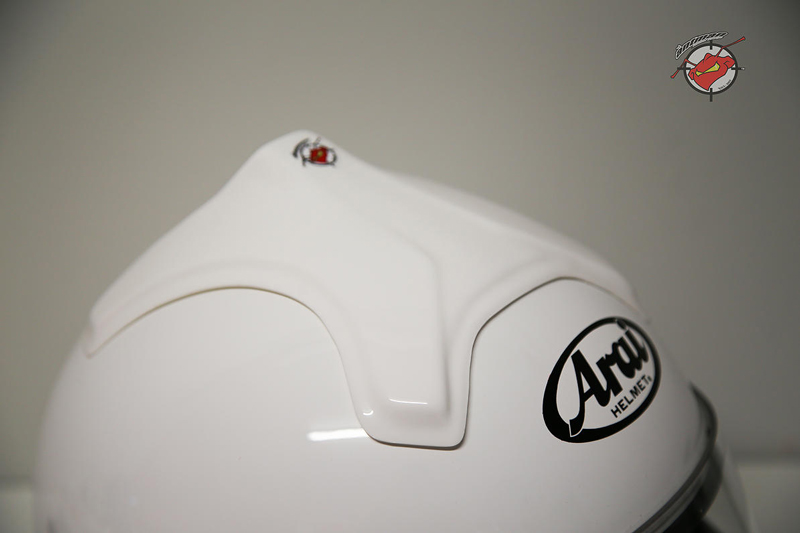 ANTMAN HELMET AIR INTAKE DACT CREAR Gen 1 - Forced Air WHITE - Click Image to Close