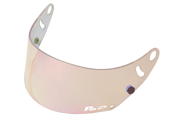 Fm-v Plus mirror coating visor PINK/GOLD CLEAR for GP6 SK6