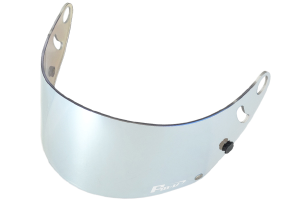 Fm-v Plus mirror coating visor ICE SILVER CLEAR for GP6 SK6