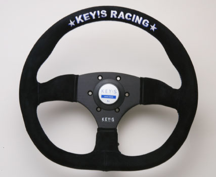 KEY!S Racing Steering Wheels D-SHAPE TYPE 345*320mm - Click Image to Close