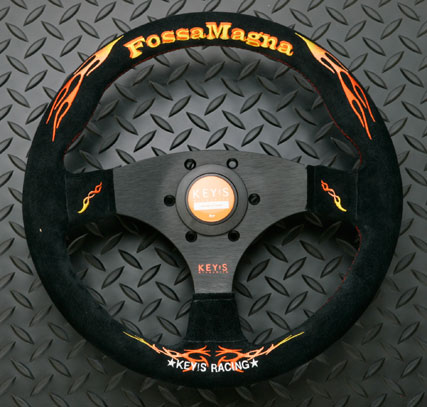 KEY!S Racing Steering Wheels FLAT TYPE Fossa Magna - Click Image to Close
