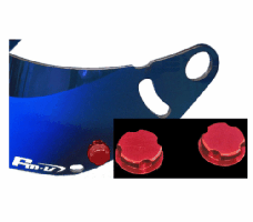 Ropos RED Helmet visor accessory for Arai GP5 GP6