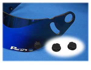 Ropos BLACK Helmet visor accessory for Arai GP5 GP6