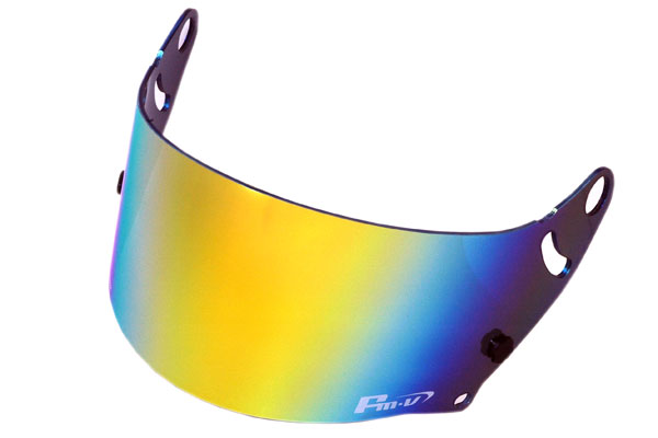 Fm-v mirror coating visor GOLD LIGHT SMOKE shield GP5W GP5X - Click Image to Close