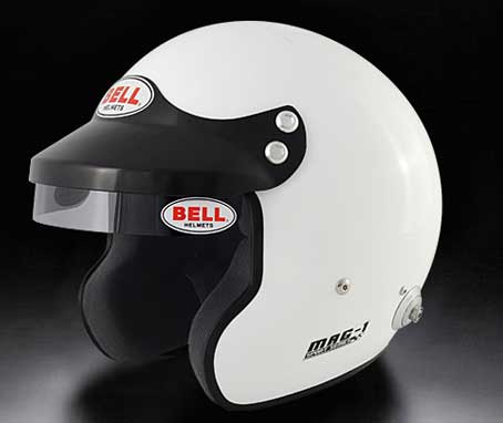BELL HELMET MAG-1 SPORT SIZE XL WHITE