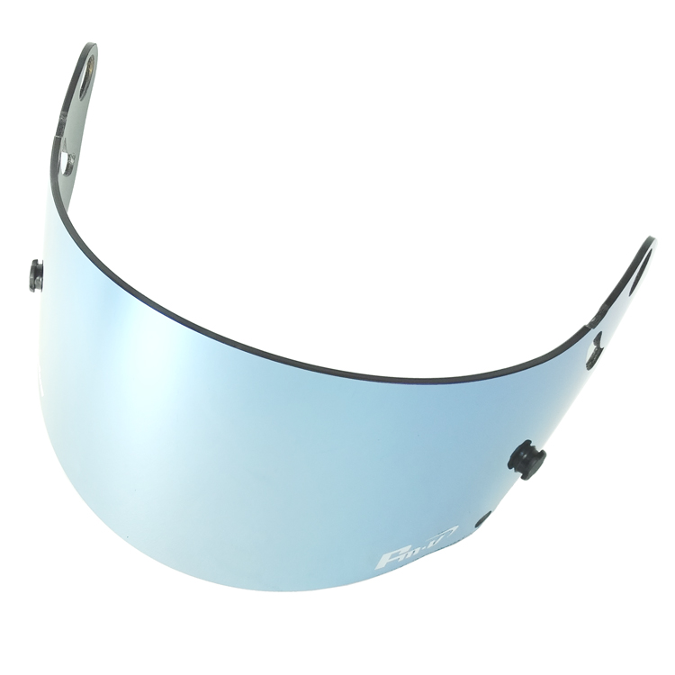Fm-v Plus mirror coating visor ICE SILVER LIGHT SMOKE for GP5W - Click Image to Close