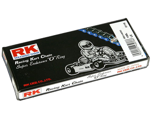 RK 219 BB KRO (BLUE) 98-116L RACING KART Chains